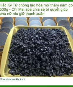 Hắc Kỷ Tử chống lão hóa mờ thâm nám gói 500g - Địa chỉ bán giao nhanh TPHCM