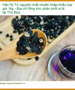 Hắc Kỷ Tử nguyên chất chuẩn nhập khẩu loại gói 1kg - Địa chỉ tổng kho phân phối sỉ lẻ tại Thủ Đức