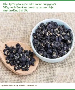 Hắc Kỷ Tử pha nước kiềm gói 500g - Địa chỉ bán sỉ lẻ giao nhanh TPHCM