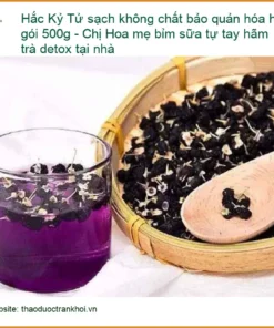 Hắc Kỷ Tử sạch không chất bảo quản 500g - Địa chỉ Bán Giao nhanh TPHCM