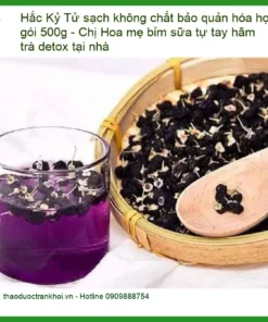 Hắc Kỷ Tử sạch không chất bảo quản hóa học gói 500g - Giao nhanh TPHCM