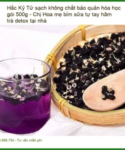 Hắc Kỷ Tử sạch không chất bảo quản hóa học gói 500g - Địa chỉ Bán Giao nhanh