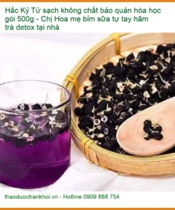 Hắc Kỷ Tử sạch không hóa chất gói 500g - Địa chỉ bán giao nhanh TPHCM