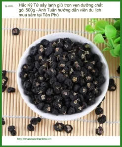 Hắc Kỷ Tử sấy lạnh giữ trọn vẹn dưỡng chất gói 500g - Bán sỉ lẻ TPHCM