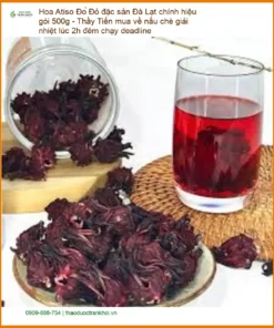 Hoa Atiso Đỏ Đà Lạt chính hiệu 500g - Địa chỉ bán giao nhanh TPHCM