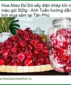 Hoa Atiso Đỏ sấy điện khép kín nguyên màu 500g - Đơn vị Bán Có sẵn