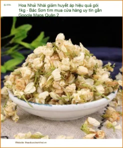 Hoa Nhài giảm huyết áp hiệu quả gói 1kg - Địa chỉ Bán Giao nhanh Quận 2