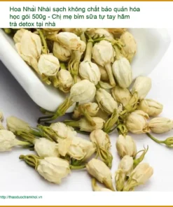 Hoa Nhài sạch không chất bảo quản 500g - Địa chỉ Sỉ lẻ Có sẵn TPHCM