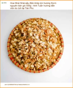 Hoa Nhài sấy điện khép kín hương thơm nguyên bản gói 500g - Sỉ lẻ TPHCM