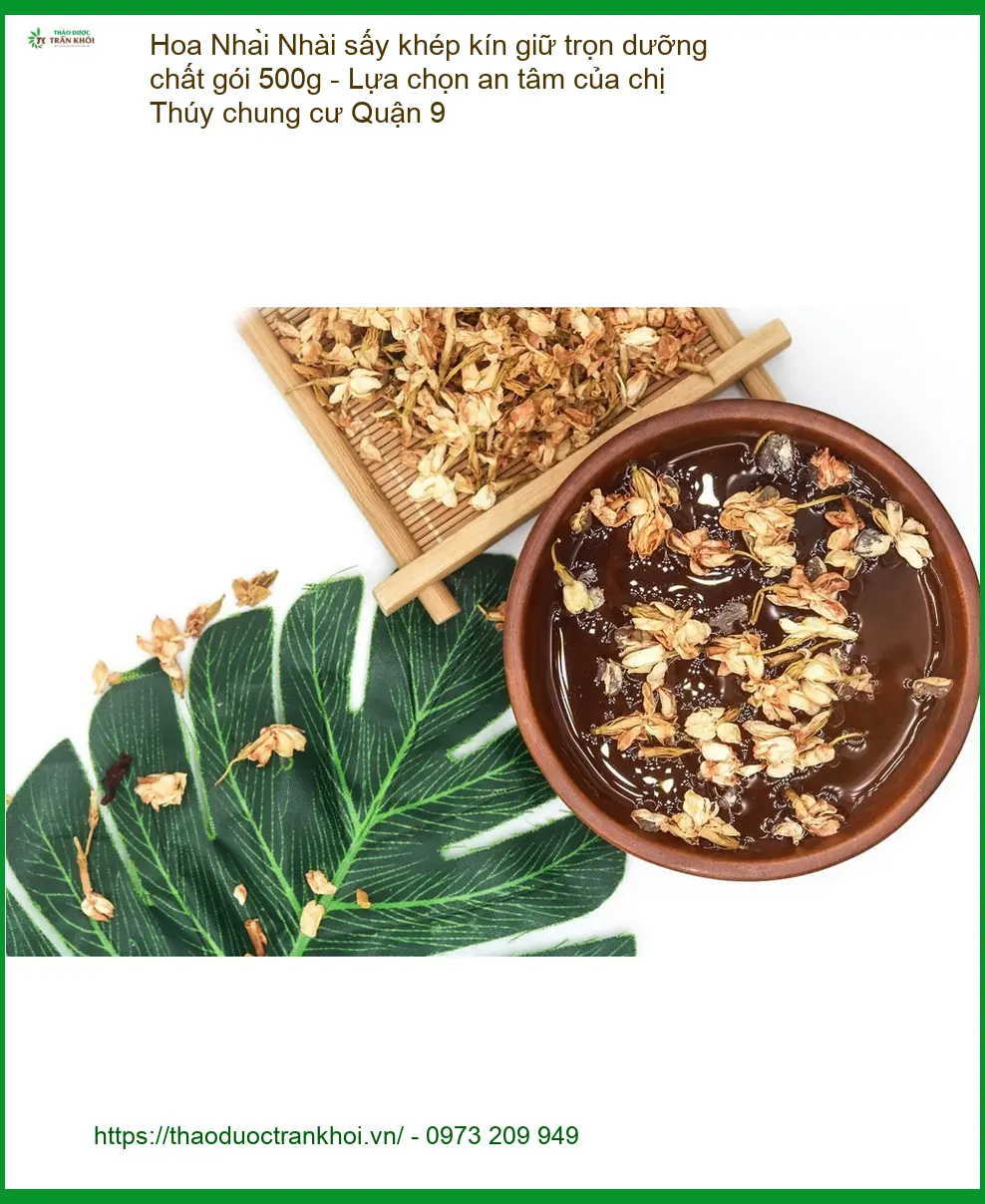 Hoa Nhài sấy khép kín giữ trọn dưỡng chất gói 500g - Bán Giao nhanh TPHCM