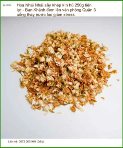 Hoa Nhài sấy khép kín hũ 250g tiện lợi - Đơn vị cung cấp giao nhanh TPHCM