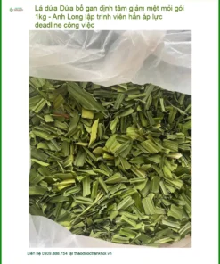 Lá Dứa bổ gan định tâm giảm mệt mỏi 1kg - Địa chỉ Bán Giao nhanh TPHCM