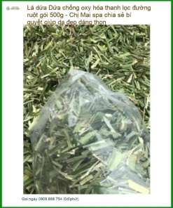 Lá Dứa chống oxy hóa thanh lọc đường ruột 500g - Địa chỉ bán có sẵn TPHCM