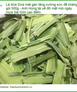 Lá Dứa mát gan tăng cường sức đề kháng gói 500g - Địa chỉ Bán Giao nhanh