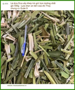 Lá Dứa sấy khép kín giữ trọn dưỡng chất gói 500g - Địa chỉ bán giao nhanh