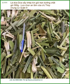 Lá Dứa sấy khép kín giữ trọn dưỡng chất 500g - Địa chỉ Bán Giao nhanh