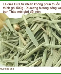 Lá Dứa tự nhiên không phun thuốc kích thích gói 500g - Sỉ lẻ Giao nhanh TPHCM