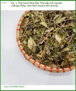 Mua Dây Thìa Canh sấy khô nguyên chất gói 500g - Địa chỉ bán giao nhanh TPHCM