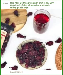 Mua Hoa Atiso Đỏ nguyên chất Bình Chánh - Địa chỉ Bán Giao nhanh TPHCM uy tín