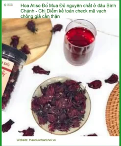 Hoa Atiso Đỏ nguyên chất Bình Chánh - Địa chỉ bán sỉ lẻ giao nhanh TPHCM