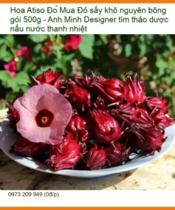 Hoa Atiso Đỏ sấy khô nguyên bông gói 500g - Địa chỉ bán giao nhanh TPHCM