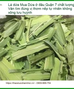 Lá Dứa Thơm Nếp Tự Nhiên Không Xông Lưu Huỳnh Quận 7 - Địa chỉ Bán Giao nhanh