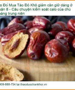 Táo Đỏ Khô giảm cân giữ dáng hiệu quả tại Quận 8 - Địa chỉ Bán Giao nhanh