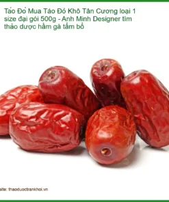 Mua Táo Đỏ Khô Tân Cương loại 1 size đại gói 500g - Sỉ lẻ Táo Đỏ TPHCM