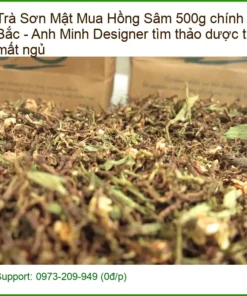 Trà Sơn Mật Hồng Sâm 500g chính gốc Tây Bắc - Địa chỉ bán có sẵn TPHCM