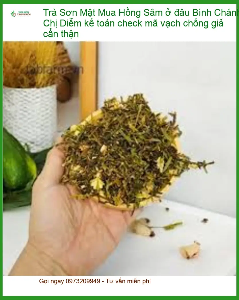 Trà Sơn Mật Hồng Sâm Bình Chánh - Địa chỉ Bán Giao nhanh, cam kết chất lượng