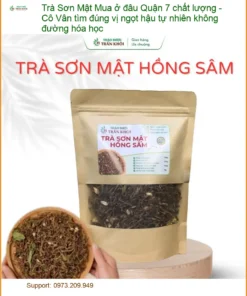 Mua Trà Sơn Mật ở đâu Quận 7 chất lượng - Đơn vị cung cấp giao nhanh