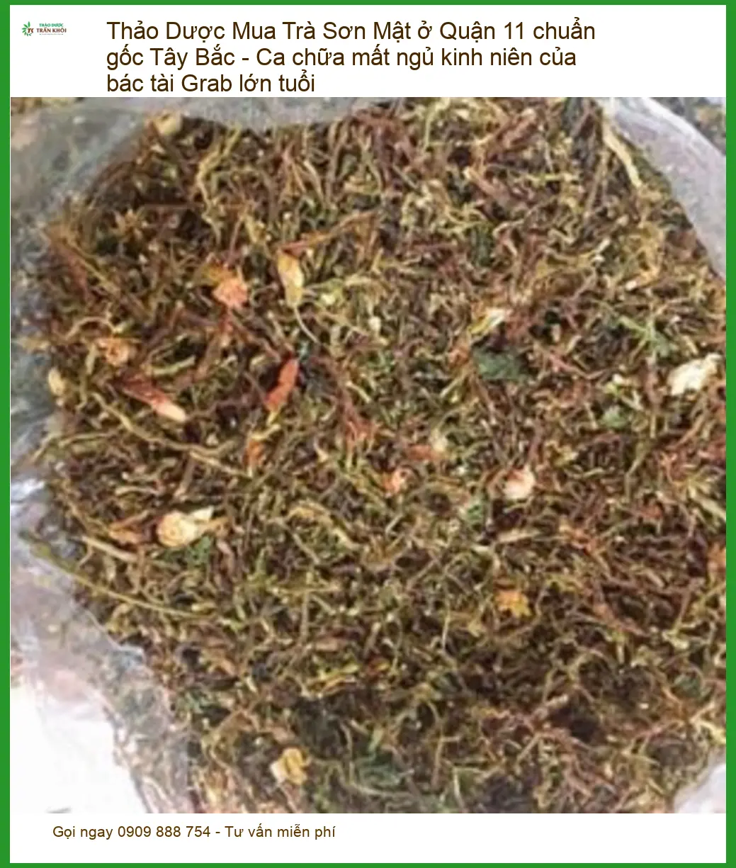 Trà Sơn Mật ở Quận 11 chuẩn gốc Tây Bắc - Đơn vị cung cấp có sẵn TPHCM