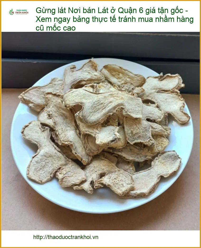 Nơi bán Gừng Lát ở Quận 6 giá tận gốc - Địa chỉ Bán Gừng Lát Giao nhanh TPHCM