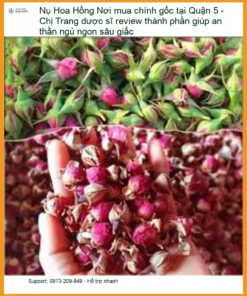 Nụ Hoa Hồng chính gốc Quận 5 - Chị Trang dược sĩ | Địa chỉ bán giao nhanh