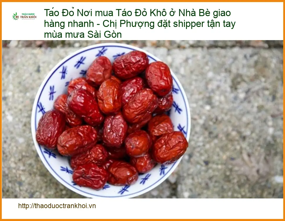 Táo Đỏ Khô chất lượng cao tại Nhà Bè - Đơn vị bán sỉ lẻ giao nhanh TPHCM