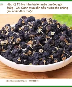 Nụ Hắc Kỷ Tử hãm trà lên màu tím đẹp gói 500g - Sỉ lẻ giao nhanh TPHCM