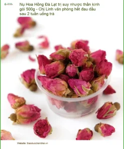 Nụ Hoa Hồng Đà Lạt trị suy nhược thần kinh gói 500g - Giao nhanh TPHCM