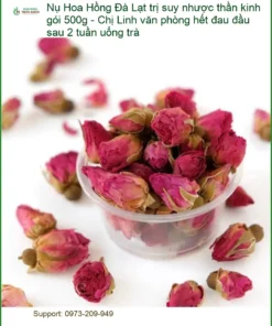 Nụ Hoa Hồng Đà Lạt 500g trị suy nhược thần kinh - Bán giao nhanh TPHCM