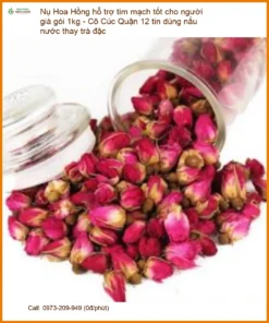 Nụ Hoa Hồng hỗ trợ tim mạch tốt cho người già - Bán sỉ lẻ giao nhanh TPHCM