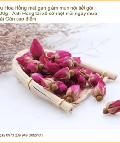 Nụ Hoa Hồng mát gan giảm mụn nội tiết gói 500g - Địa chỉ Bán Giao nhanh TPHCM