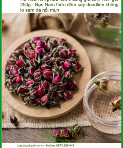 Nụ Hoa Hồng nấu nước uống gói 250g giá sinh viên - Địa chỉ Bán Giao nhanh TPHCM