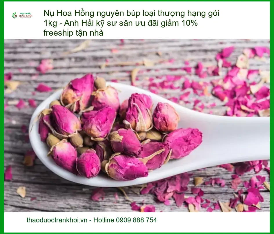 Nụ Hoa Hồng nguyên búp loại thượng hạng - Địa chỉ Bán sỉ lẻ Giao nhanh TPHCM