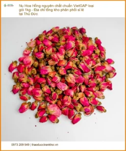 Nụ Hoa Hồng nguyên chất chuẩn VietGAP loại gói 1kg - Sỉ lẻ giao nhanh TPHCM
