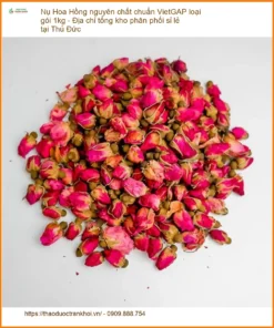Nụ Hoa Hồng nguyên chất chuẩn VietGAP loại gói 1kg - Địa chỉ Sỉ lẻ Giao nhanh tại Thủ Đức