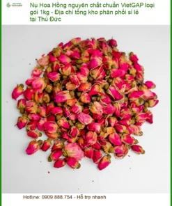 Nụ Hoa Hồng nguyên chất chuẩn VietGAP loại gói 1kg - Sỉ lẻ Giao nhanh TPHCM