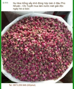 Nụ Hoa Hồng sấy khô đóng hộp Phú Nhuận - Địa chỉ bán giao nhanh TPHCM