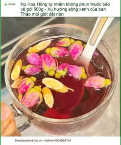 Nụ Hoa Hồng tự nhiên không phun thuốc bảo vệ gói 500g - Cung cấp TPHCM