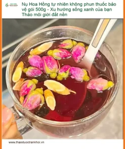 Nụ Hoa Hồng tự nhiên không phun thuốc bảo vệ gói 500g - Đơn vị Sỉ lẻ Có sẵn
