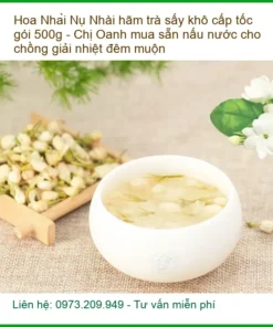 Nụ Hoa Nhài hãm trà sấy khô cấp tốc gói 500g - Sỉ lẻ giao nhanh TPHCM
