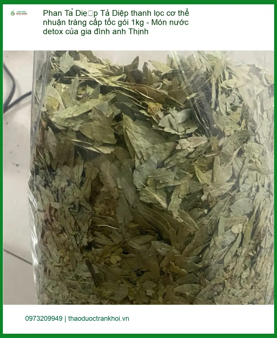 Phan Tả Diệp thanh lọc cơ thể nhuận tràng cấp tốc gói 1kg - Bán giao nhanh